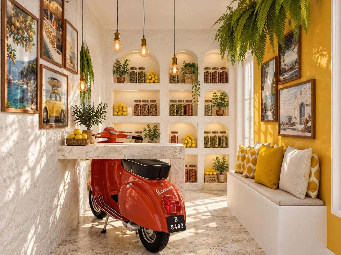 Restaurant italien, vue 8